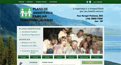 Desktop Screenshot of funerariajauense.com.br